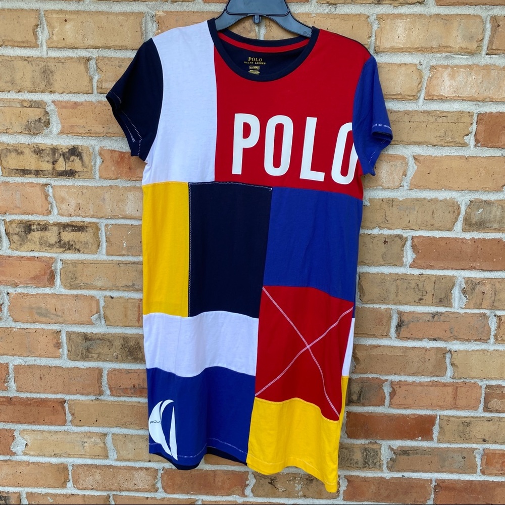Polo Ralph Lauren Nautical Patchwork Dress